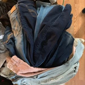 24 pairs of jeans